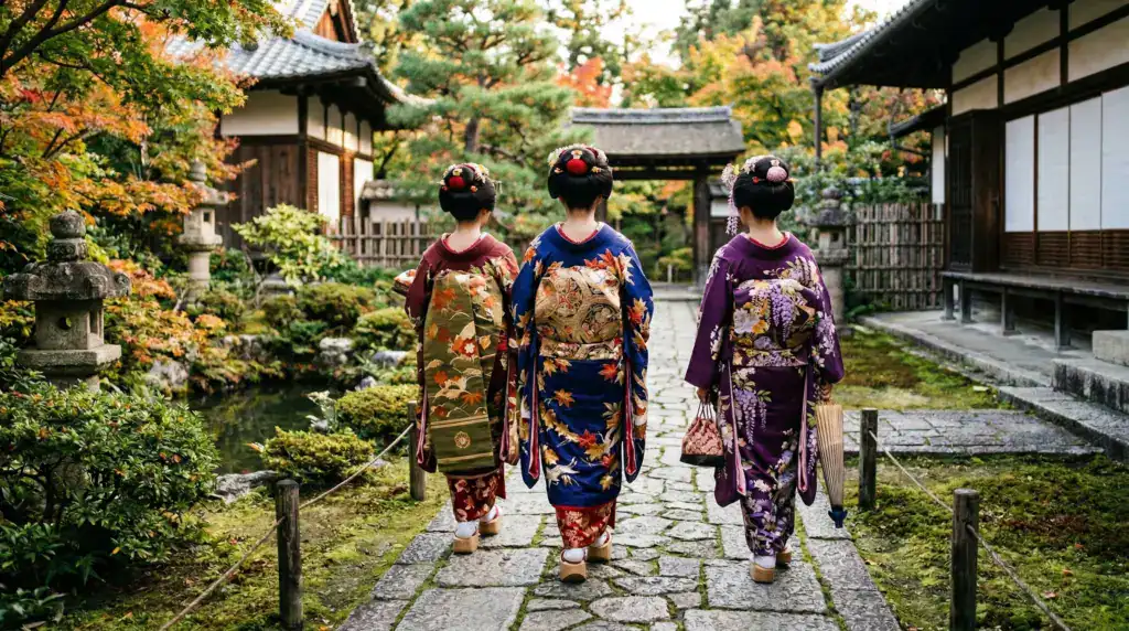 日本戰國時代女性示意圖